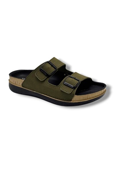 Witta 56351-26 Papuci anatomici din piele cu cataramă dublă 36-40