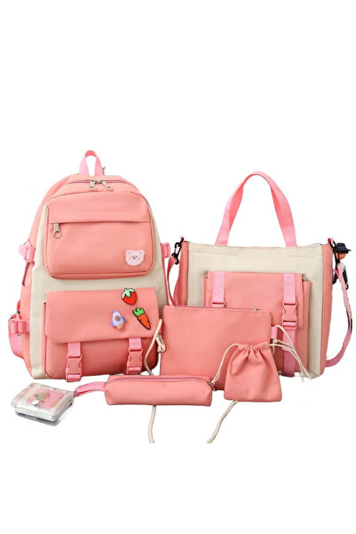 GGEROU 5 Pcs Backpack Set,Kids Backpacks,School Bag for Kids,Back to School B...