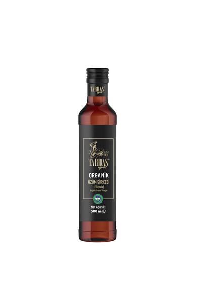 Tardaş Egenin Organik Üzüm Sirkesi (Filtresiz) 500 ML