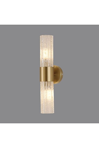 Danube Home Matt Wall Lamp Gold Modern Decorative Wall Light