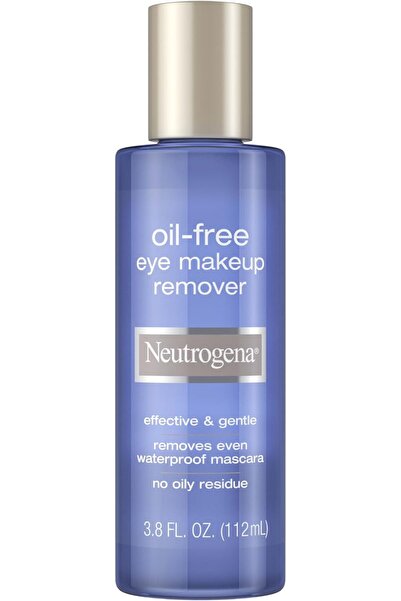 Neutrogena Oil-Free Liquid Eye Makeup Remover with Aloe Vera and Cucumber, fo...