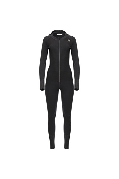 Aclima Дамско боди от мериносова вълна WarmWool-Black-M