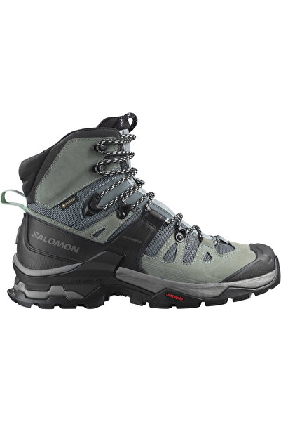 Salomon Γυναικεία QUEST 4 GTX FW 2025 μπότες πεζοπορίας - Μαύρο/Πράσινο - 40 2/3