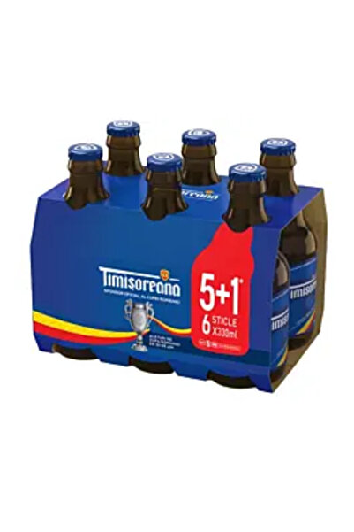 Timisoreana Bere Blonde, 5+1 x 0.33 l