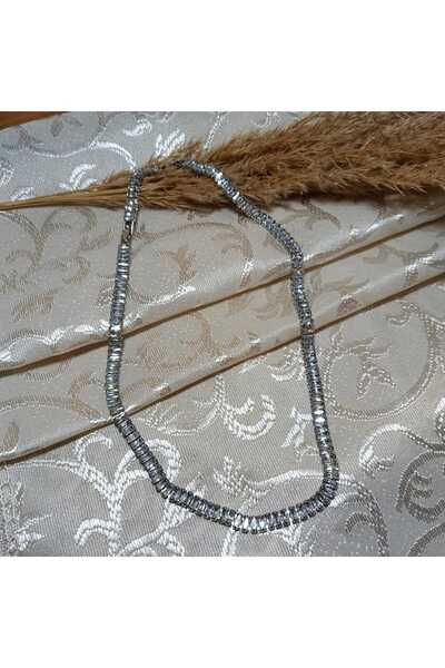 staınless steel Waterway Silver Color Necklace