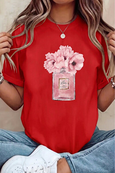 trendypassion Tricou unisex cu design imprimat și detalii parfumate