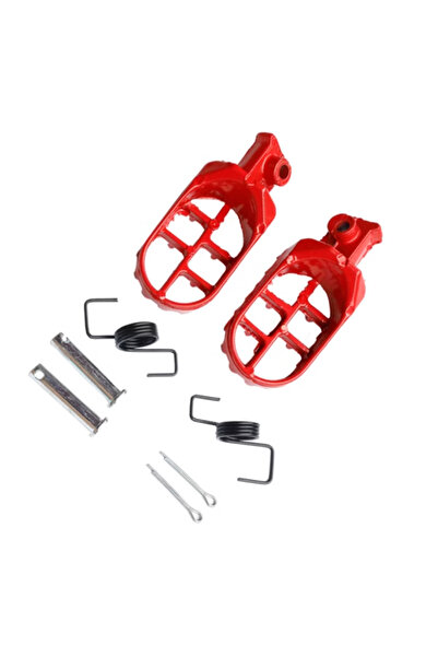 choice2 Red 1 pair Motorcycle Foot Pegs Rests pegs For XR50R CRF50 CRF70 CRF8...
