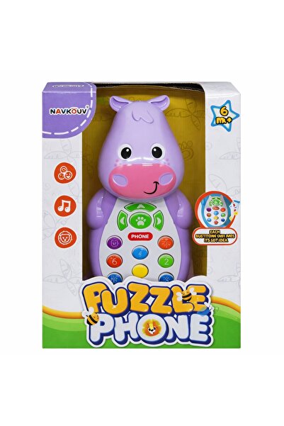 Avaleea Telefon muzical pentru copii, Jucarie interactiva cu sunete si lumini...