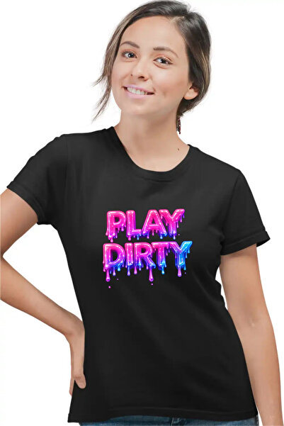 OEM Γυναικείο μπλουζάκι  "Play Dirty " K-pop Τζεόν Σόμι