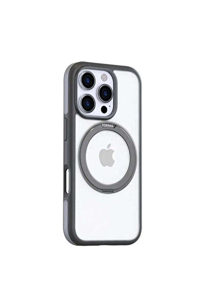 TORRAS Carcasă Ostand R Fusion pentru iPhone 16 Pro, gri