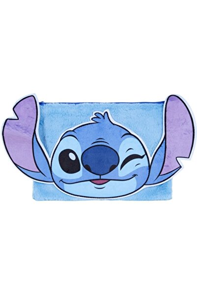 Stitch Пухкав и оборудан несесер, Дисни Стич, Син - Плюшен несесер с тетрадка...