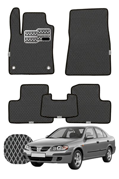 UNAL MAT Nissan Almera 2000-2006 Özelleştirilebilir Tam Set Premium EVA Paspa...