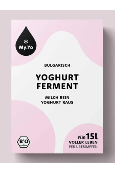 MyYo Ferment probiotic pentru iaurt bulgaresc bio 15g My.Yo