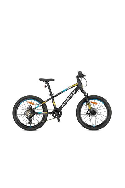 Kron XC 75 - 20 MTB - 11' - 7 Vites -M.Disc - Mat Siyah/Sarı-Gri-Mavi