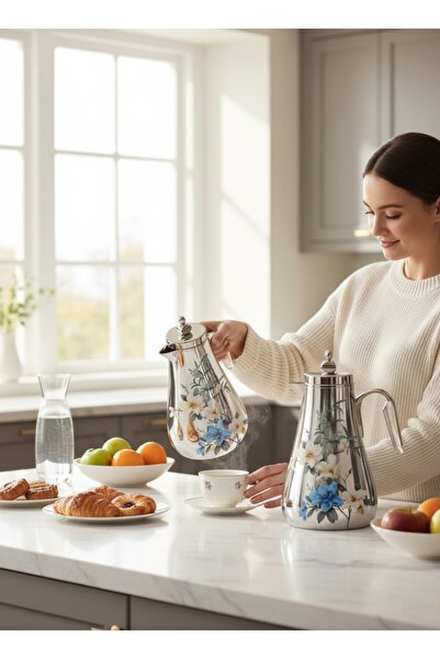 saif Trumus Evanca Flower Set Capacity (1L + 700ml)