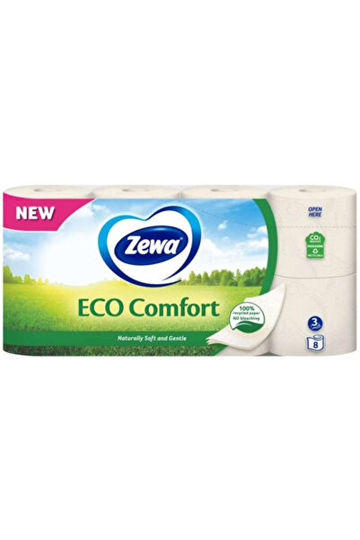 Zewa Hartie Igienica cu 3 Straturi - Comfort, 8 role