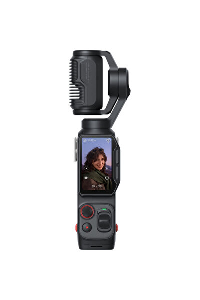 Insta360 Luna Ultra Standart Bundle 8K Çift Lensli Gimbal Aksiyon Kamerası (Cosmic Black)