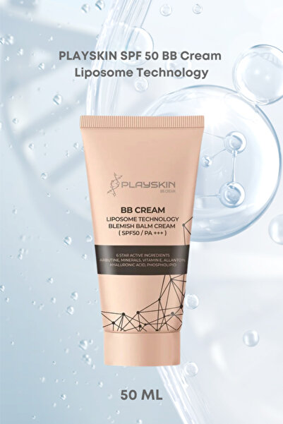 PLAYSKIN BB CREAM Liposome Technology Güneş Koruyucu Krem SPF50 / PA+++ 50ml