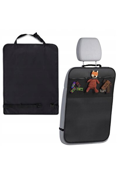 OEM Organizator Auto, 68x40 cm, Polipropilena, 3 Buzunare, Montare Universala...