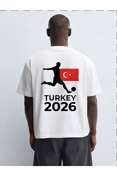 PENTHİLUS تي شيرت خاص للمشجعين من مجموعة تركيا لكأس العالم 2026 الفاخرة