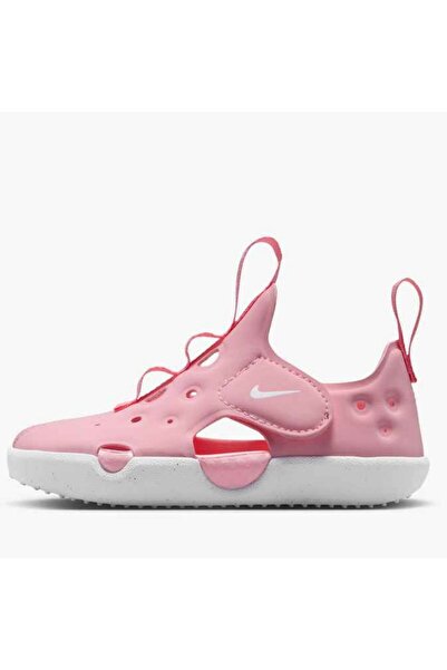 Nike Bebek Sunray Protect 4 Bebek Sandaleti Boldur Geniş Kalıplıdır Pembe Beb...