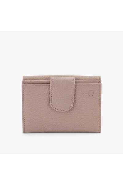 elusso Δερμάτινο πορτοφόλι σε ροζ απόχρωση Ginis Leather 13x9 εκ. (5.1x3.5 ίν...