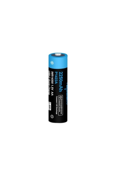Vapcell Μπαταρία P1422A 14500 2250mAh 1.5V AA με προστασία και φόρτιση USB-C