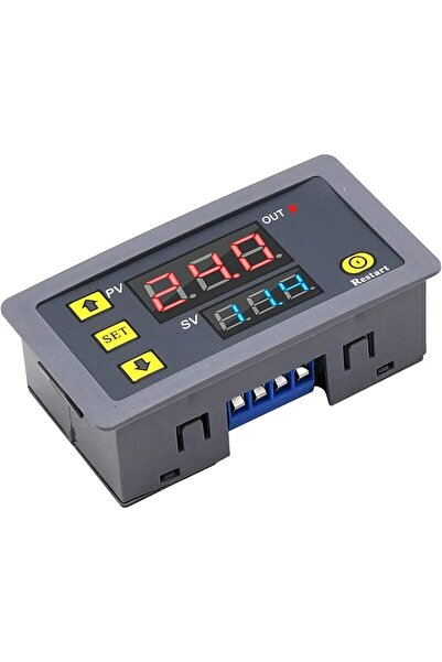 gözeler T3230 12V 20A Programlanabilir Dijital LED Ekranlı Zamanlayıcı Gecikm...
