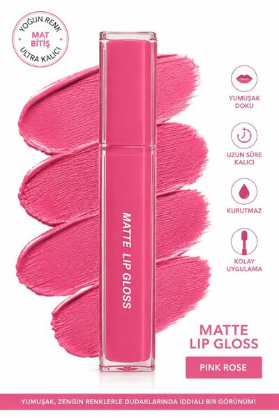 NUNUKO Matte Lip Gloss Ruj