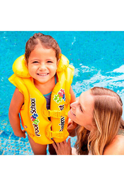 İNTEX WET SET Deniz Havuz Çocuk Can Yeleği Şişme Yüzme Havuz Yeleği