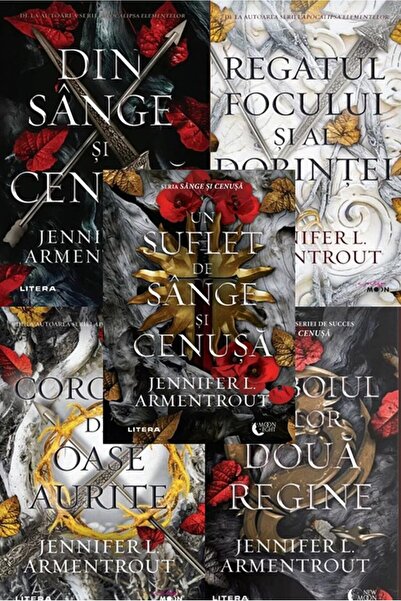 Litera Seria Sânge și Cenușă Jennifer L. Armentrout Paranormal Romance
