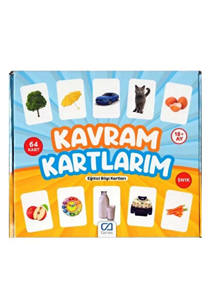CA Games Cakrt-5175 My Concept Cards – Learn Concepts by Having Fun!
