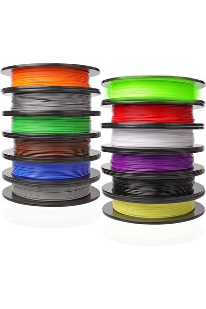 OEM Filament PLA Precizie Set pentru Printare 3D 12 Culori 1,75mm 6kg