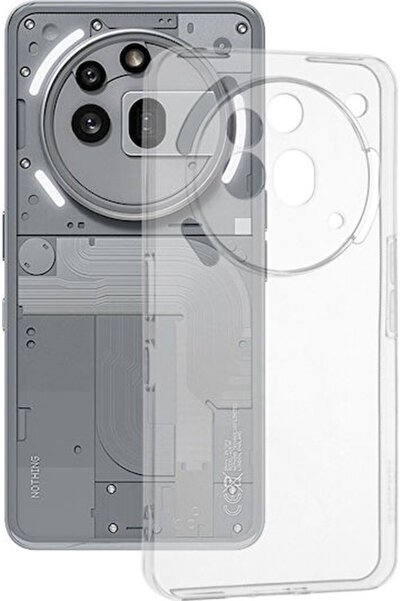 Techsuit Διαφανής Θήκη Πλάτης Σιλικόνης (Nothing Phone (3a) Pro - Techsuit) Κ...
