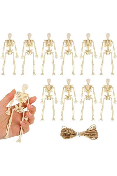 OEM Decorațiuni de Halloween schelete decorative set de 10 bucăți 15 cm