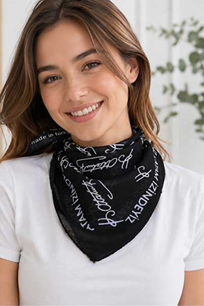 Sacce Scarves&Accessories باندانا بتصميم أتاتورك 100% قطن للجنسين، وشاح للشعر...