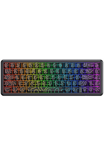 Onikuma Πληκτρολόγιο Gaming G67 με φωτισμό RGB (Αγγλικό US)