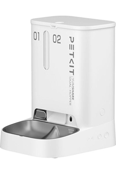 Petkit Αυτόματη Ποτίστρα / Ταΐστρα από Ανοξείδωτο Ατσάλι για Σκύλους & Γάτες ...