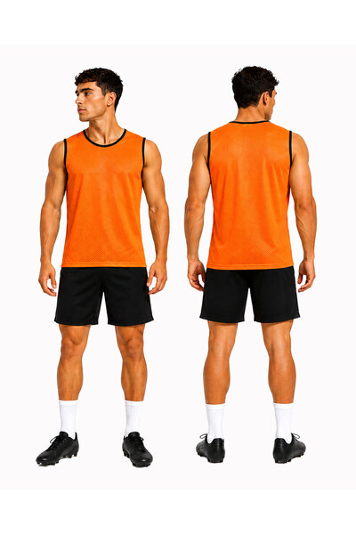 Bigohobi Profesyonel Antrenman Yeleği, Hafif File Kumaş, Futbol, Basketbol, V...