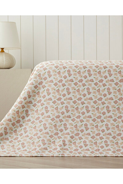 English Home Rossa Çift Kişilik Pike 200x220 cm Pembe
