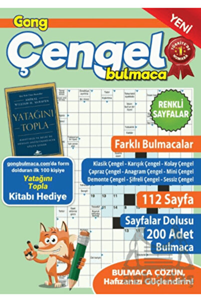 Maxi Yayıncılık Gong Çengel Bulmaca 19