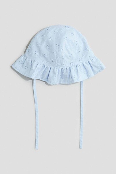 H&M Broderie anglaise cotton sun hat