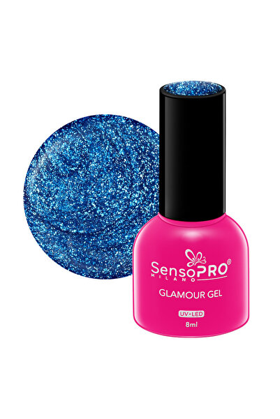 SensoPRO Milano Ojă semipermanentă Glamour Gel 8ml, Echipează-te pentru a imp...