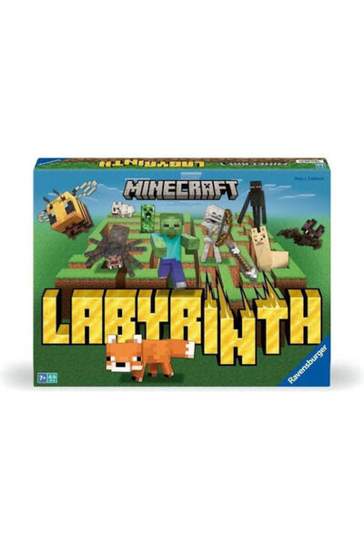 RAVENSBURGER Επιτραπέζιο παιχνίδι Minecraft Λαβύρινθος για 2-4 παίκτες, 7+ ετ...