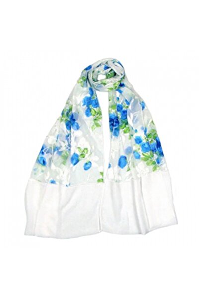 GiftForYou Esarfa Floret Blue