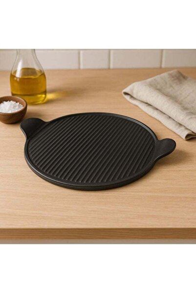 RiSOLi Pizza Grill L40xW34cm Autograph Cast Aluminum Non-Stick Pan for Oven &...