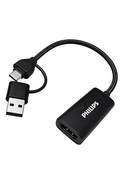 Philips SWR1650F/93 HDMI to USB-C / USB 2.0 Full HD Görüntü Yakalama Kartı (V...
