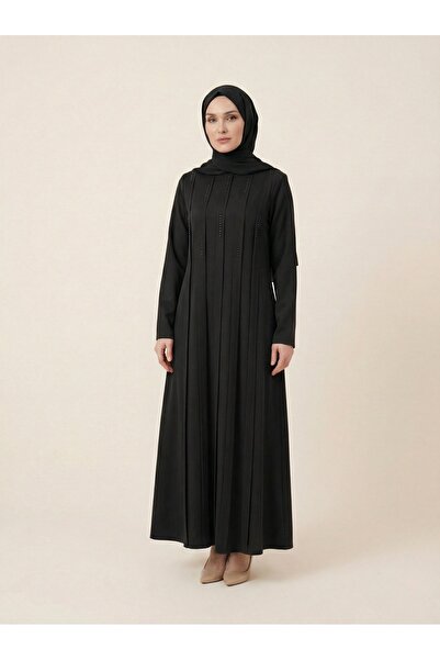 Beyza Giyim 9665 Boncuklu Elbise