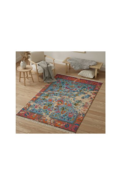 Vivense MÜRDÜM ESKİTME DOKUMA TABAN HALI, 502 YNG, 120X180 CM