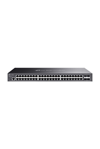 TP-LINK Switch Gigabit cu 48 de porturi RJ45, 4 x SFP Gigabit, Management L2,...